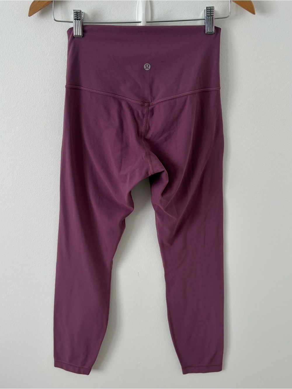 Lululemon Align Pant II 25” Leggings Sz 6 Purple Mauve High Rise Nulu W5BEJS*75